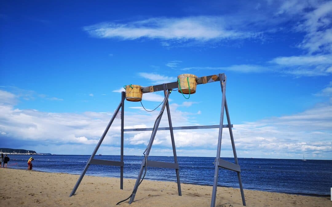 Spacer plażą